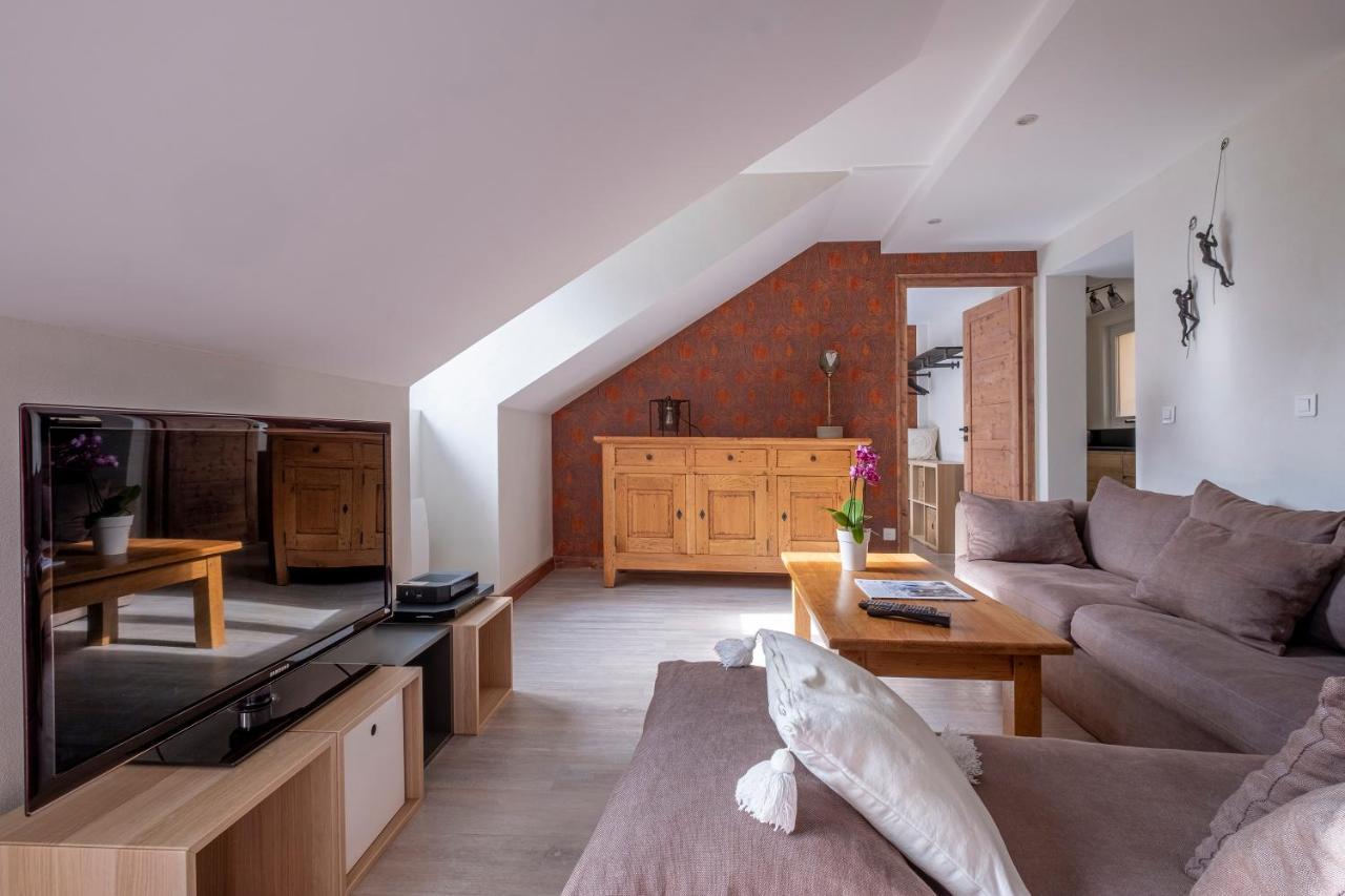 L'Appart 52, Magnifique Duplex En Plein Coeur De Chamonix-Mont-Blanc Екстериор снимка