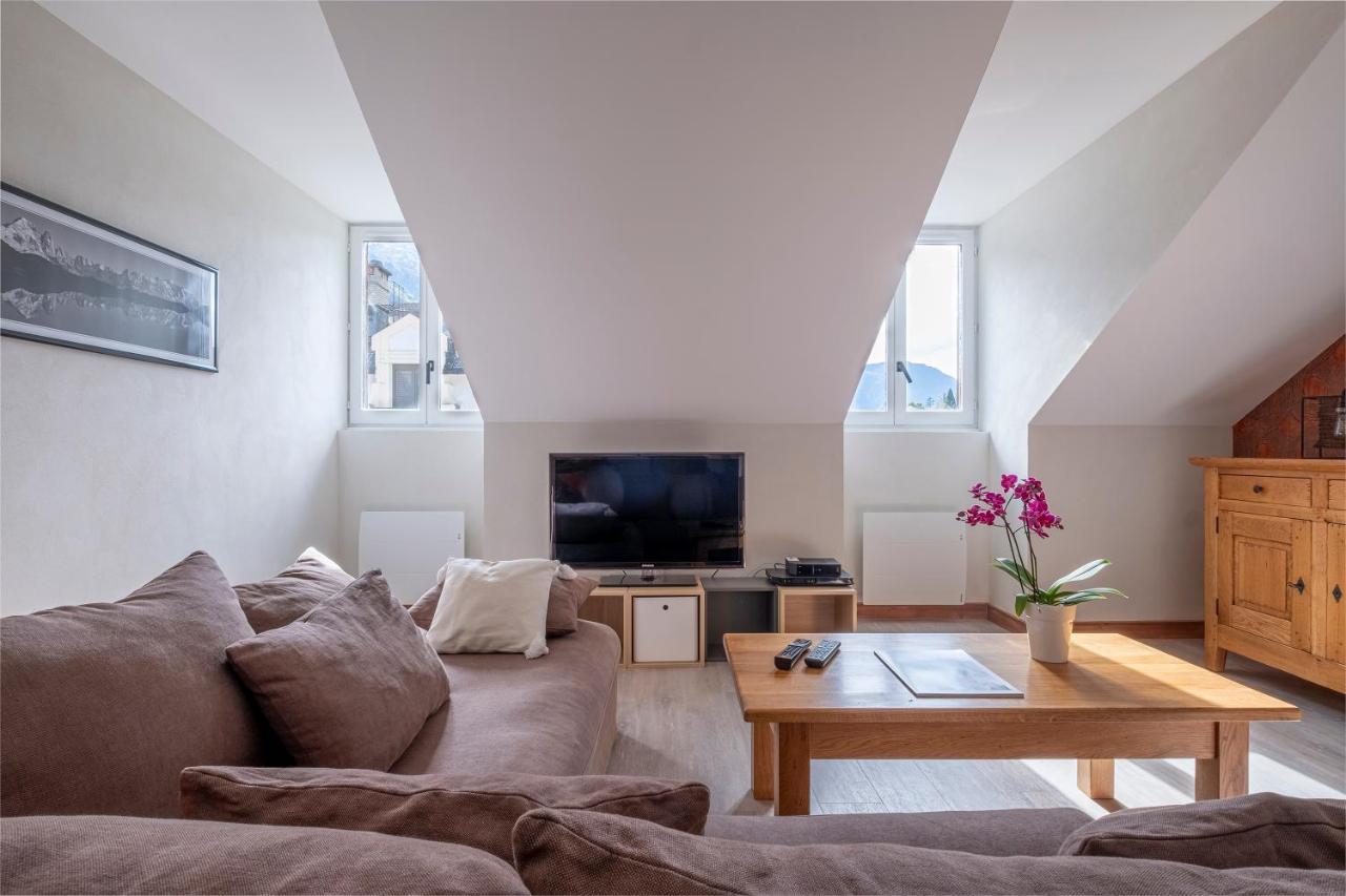 L'Appart 52, Magnifique Duplex En Plein Coeur De Chamonix-Mont-Blanc Екстериор снимка