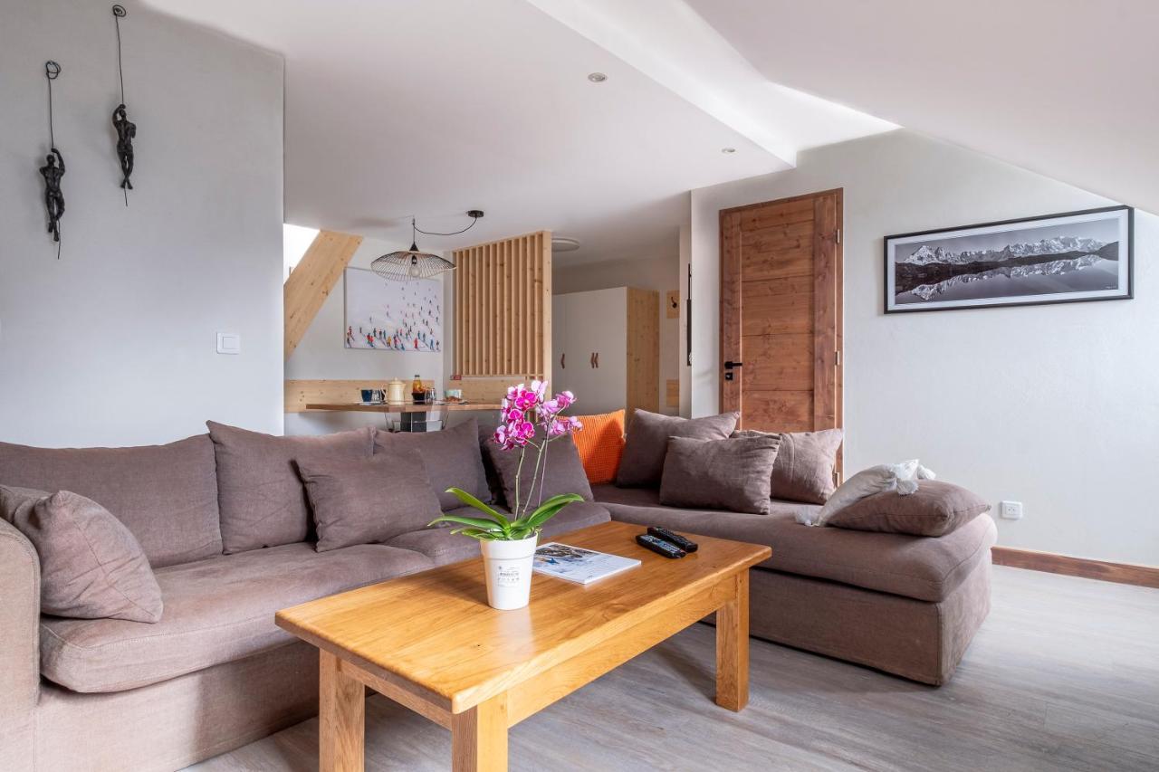 L'Appart 52, Magnifique Duplex En Plein Coeur De Chamonix-Mont-Blanc Екстериор снимка