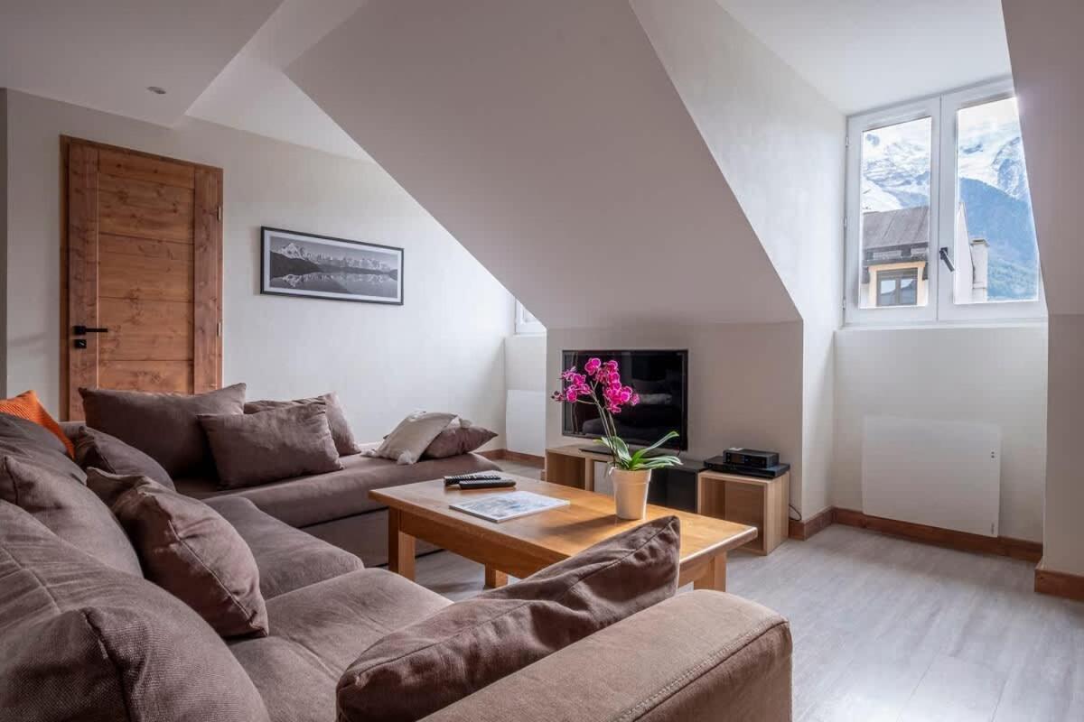 L'Appart 52, Magnifique Duplex En Plein Coeur De Chamonix-Mont-Blanc Екстериор снимка